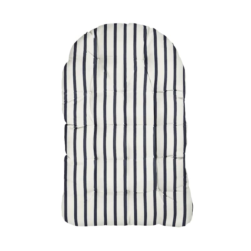 Sorra Home Sunbrella Outdoor Egg Chair Replacement Cushion - Lido Indigo