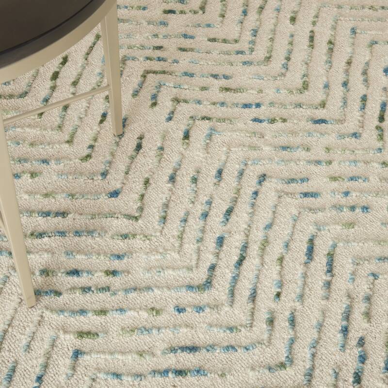 Faval Power Loomed Modern Soft Area Rug By HomeRoots - 69' X '45' X '0.5