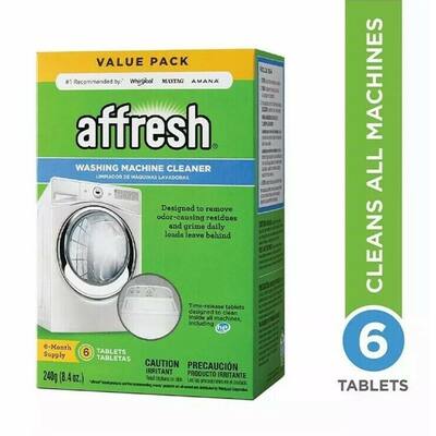 Washer Machine Cleaner, Front & Top Load Machines 6-Tablets, 8.4 oz