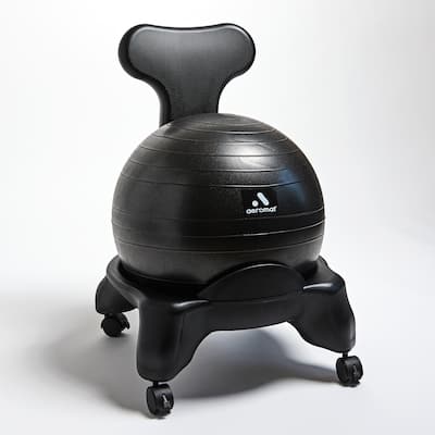 Aeromat Ball Chair - Black - 22"x22"x31"
