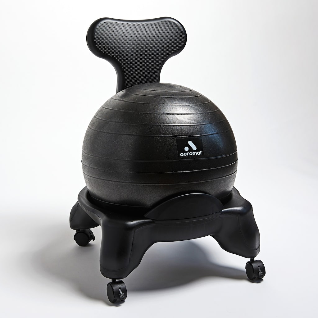 Aeromat Ball Chair - Black - 22"x22"x31"