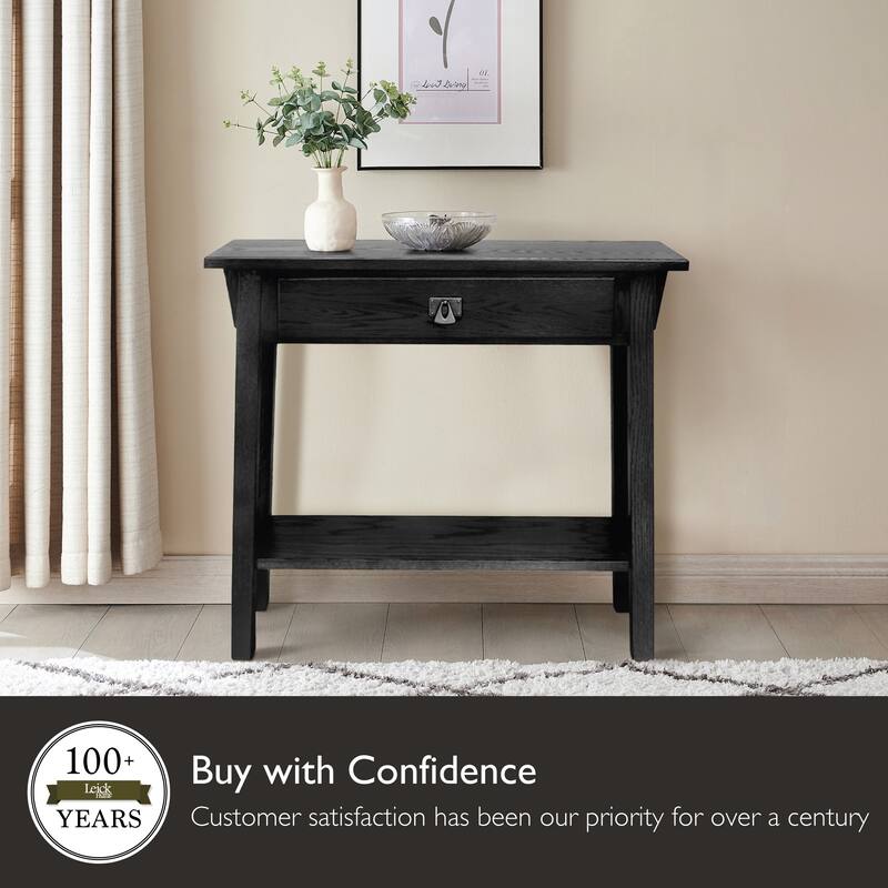 Leick Home Mission Console Table for Entryway