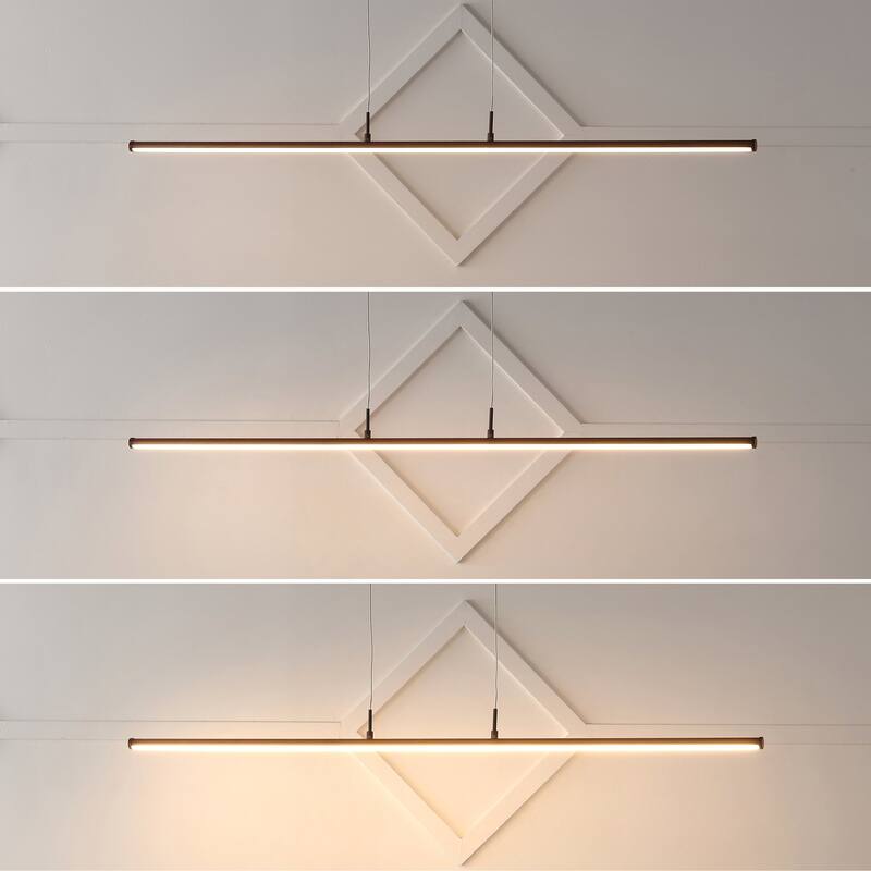 JONATHAN Y Lighting Conley 40" Wide LED Linear Chandelier