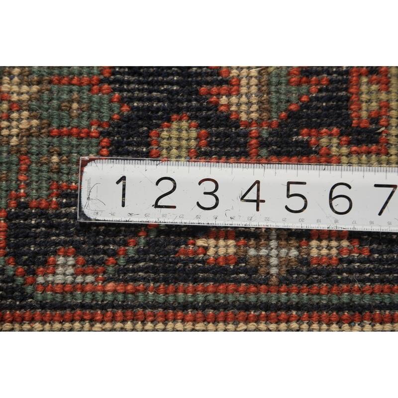 Light Blue Oushak Indian Area Rug Handmade Wool Carpet - 9'0"x 11'8"