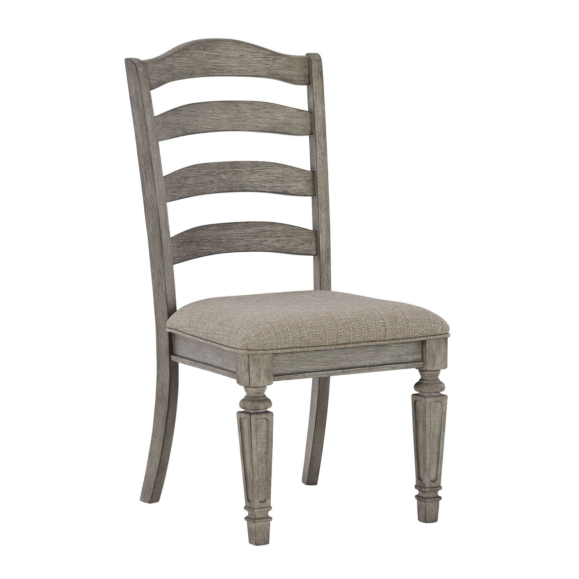 Ashley Furniture Lodenbay Antique Gray Dining Upholstered Side Chair ...
