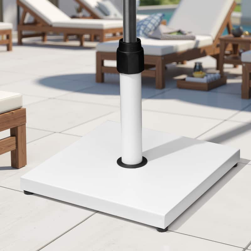 45LBS Outdoor Patio Square Concrete Market Umbrella Base Stand