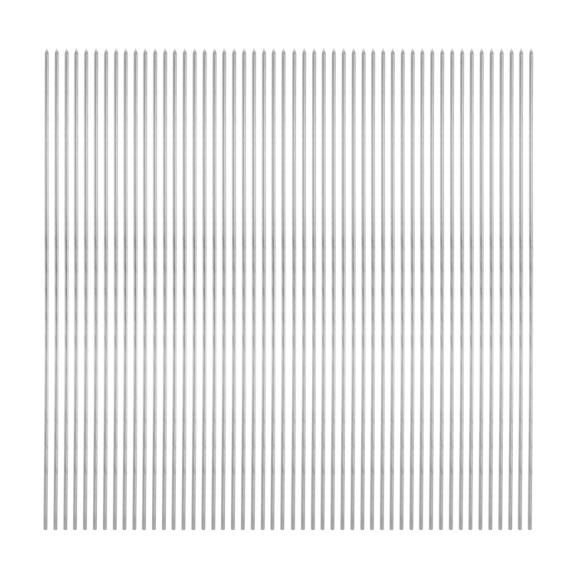 50pcs Kebob Skewers 28cm x 2.2mm Round BBQ Grill Sticks - 28cm x 2.2mm