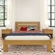 preview thumbnail 10 of 25, Max and Lily Farmhouse Queen Bed with Plank Headboard