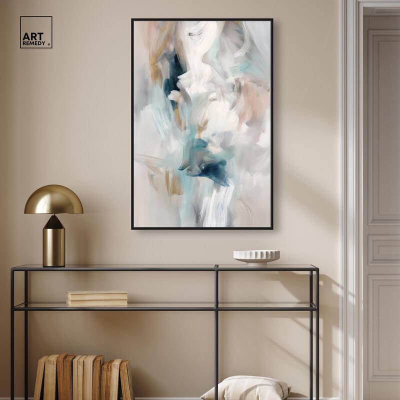 Whispering Colors III Canvas by Art Remedy