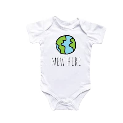 New Here Coming Home - Baby Boy Girl Clothes Infant Bodysuit Funny Cute Newborn