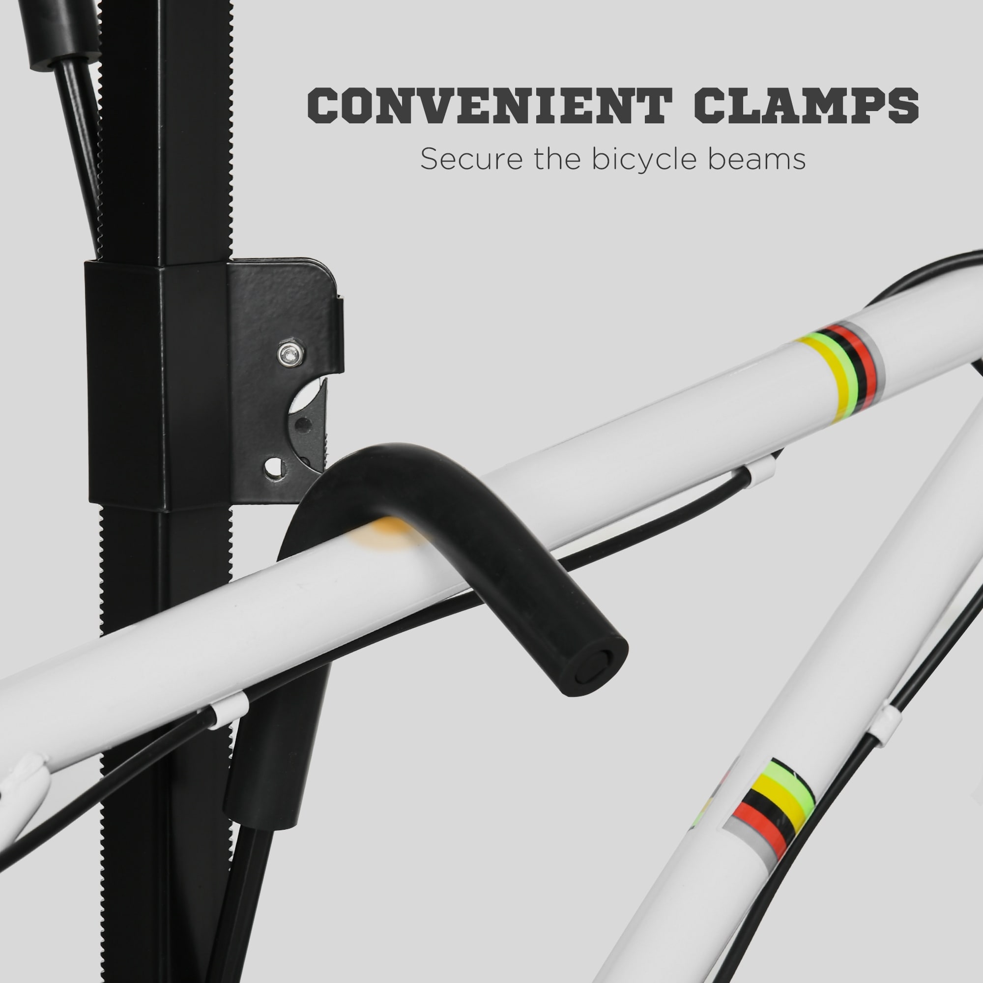 Homcom bike outlet rack