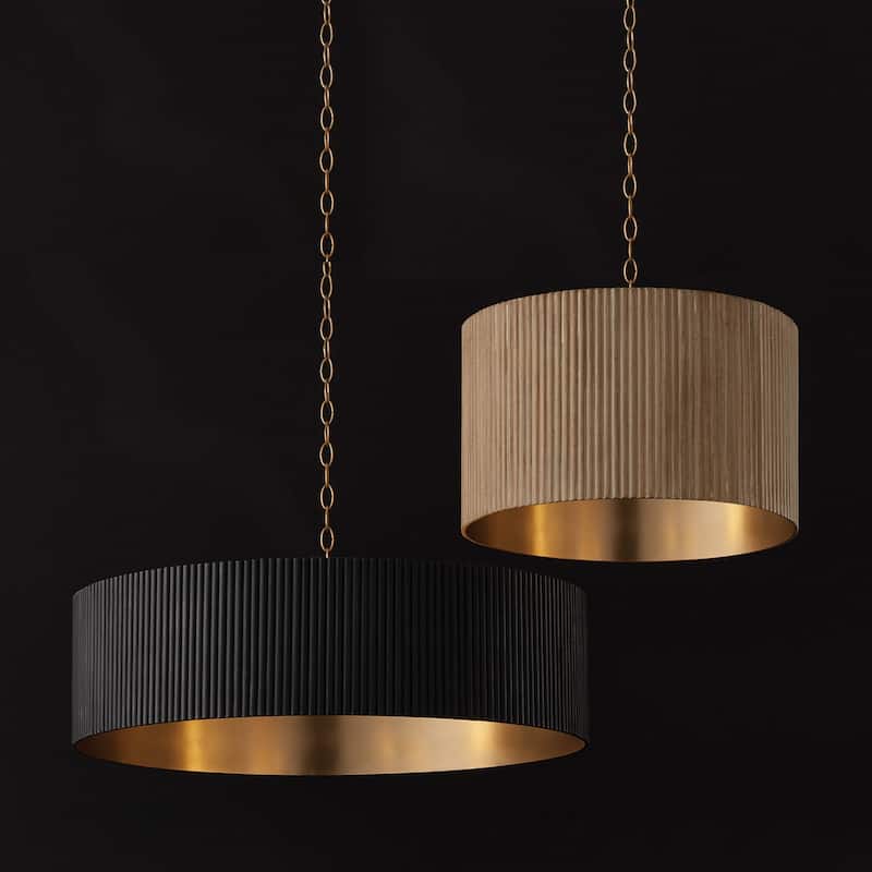 Donovan 3-Light Pendant - 19.75"W x 14.50"H