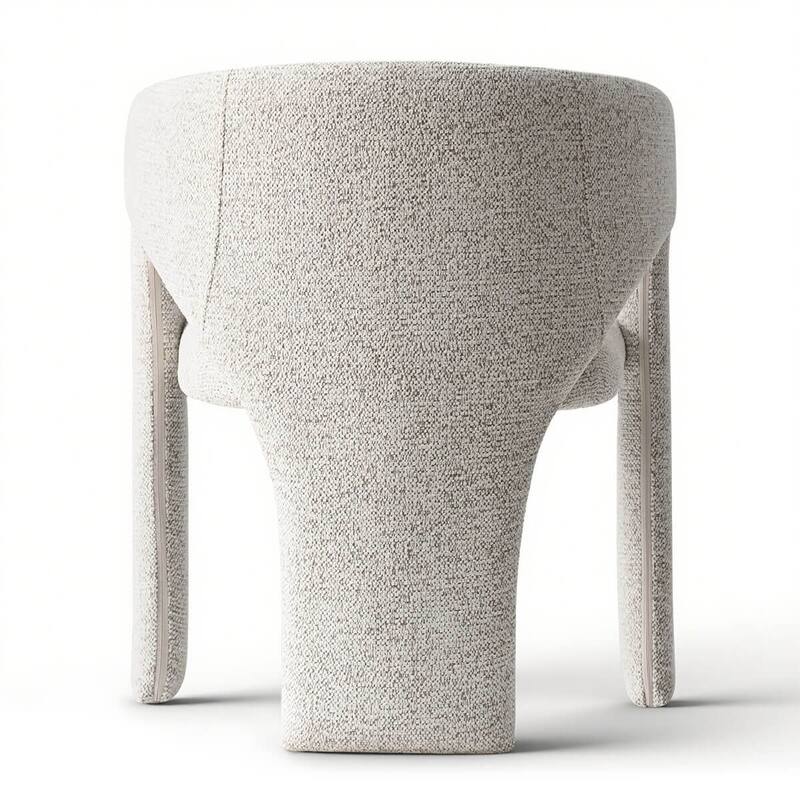 Modern Upholstered Dining Chair with Arm