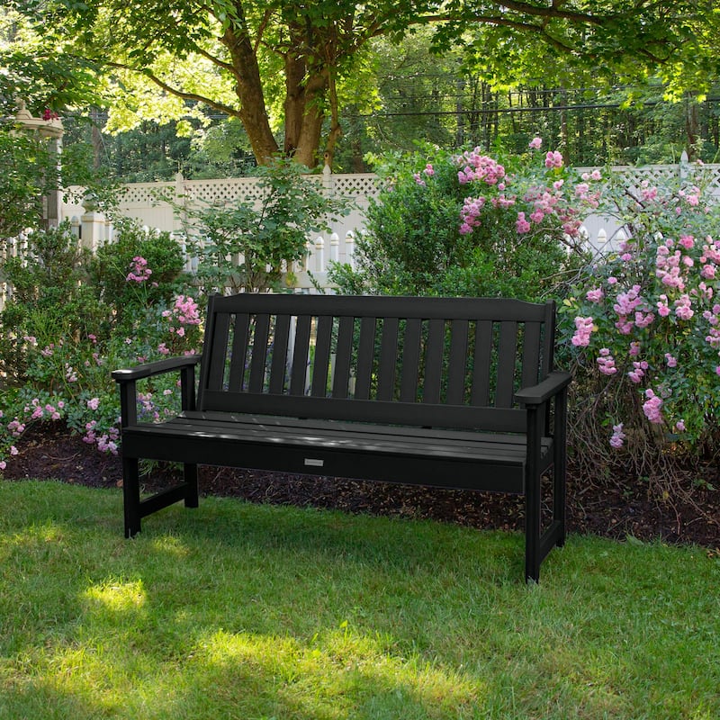 HIGHWOOD Lehigh 5-foot Eco-friendly Synthetic Wood Garden Bench