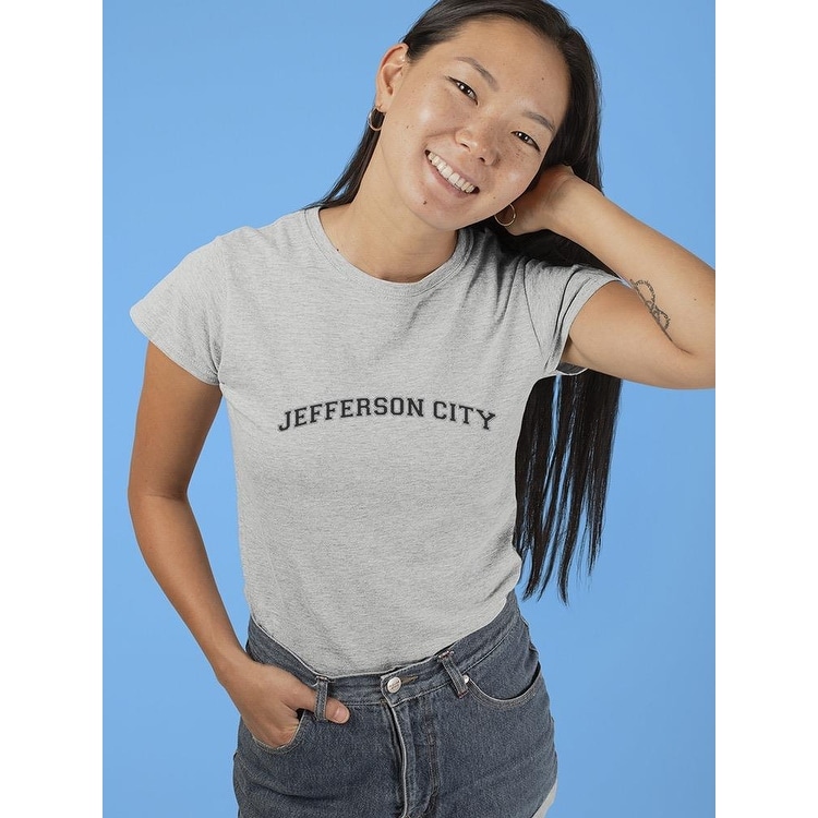 Jefferson City, United States Tee Women's -GoatDeals Designs - Sport Grey