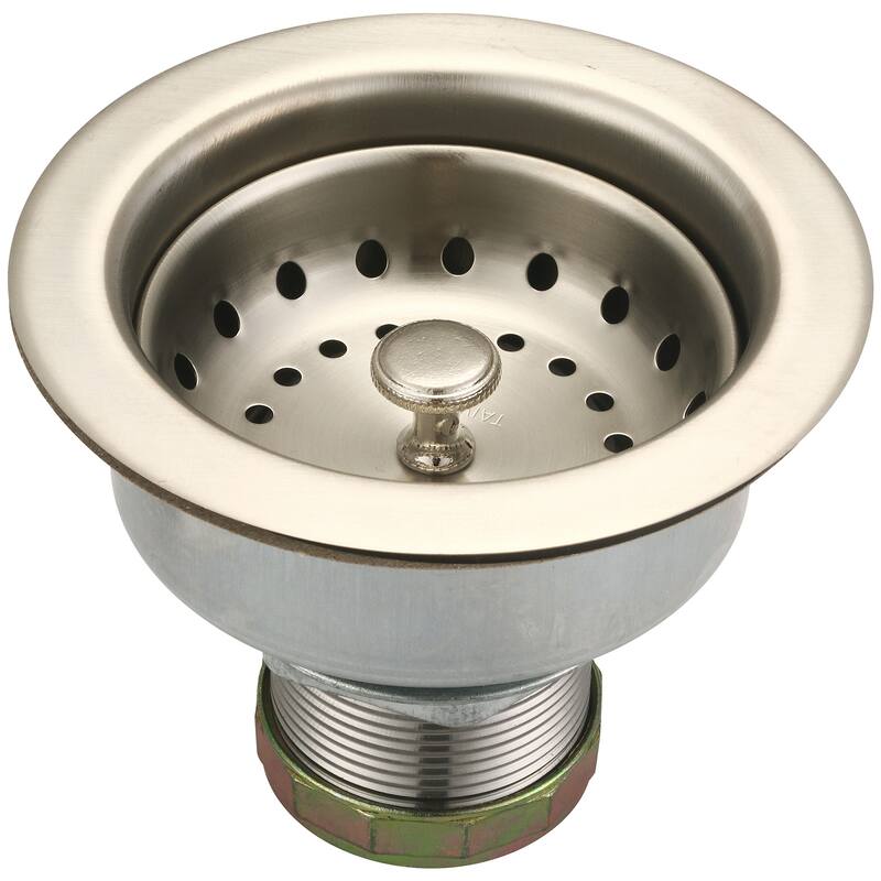 Olympia Faucets 3-1/4" Basket Strainer - Brushed Nickel