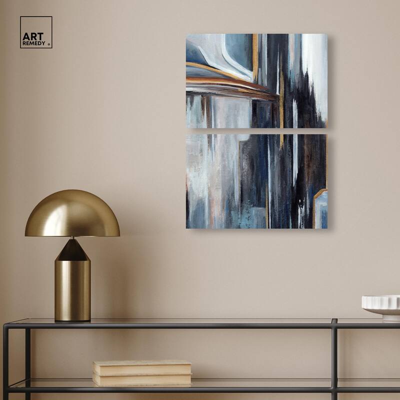 Aftereffect Canvas Set of 2 by Art Remedy, Gallery Wrapped