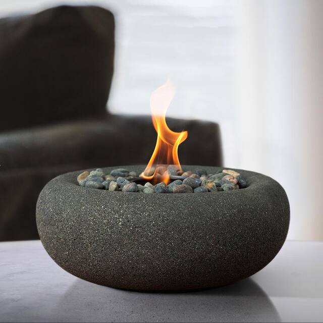 Zen Table Top Fire Bowl - Zen Fire Bowl - Graphite