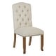 preview thumbnail 5 of 4, Jessica Fabric Tufted Dining Chair