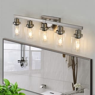 Modern 5-Light Bathroom Vanity Light Fixture