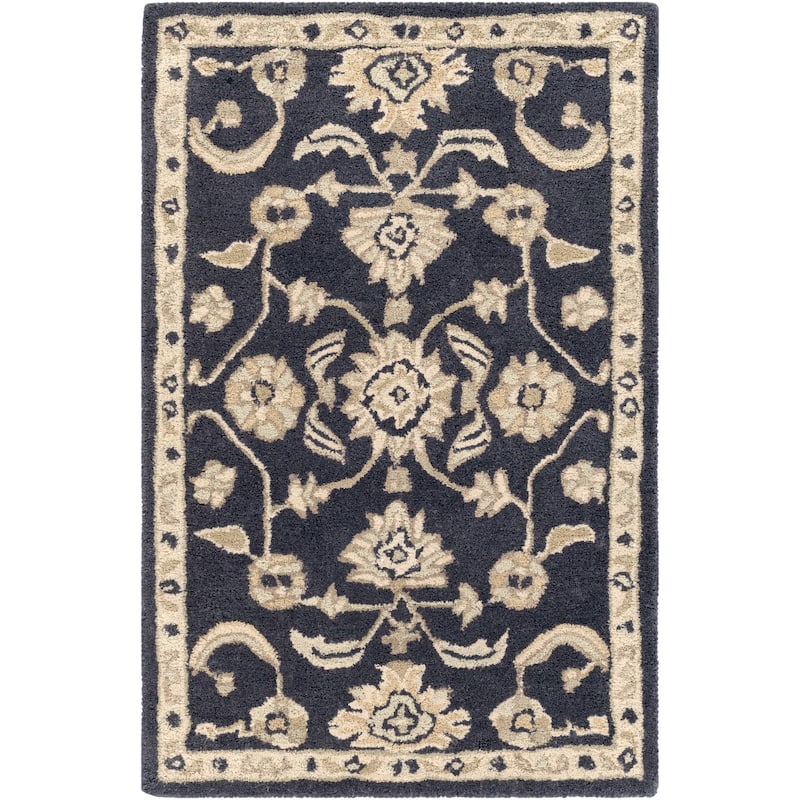 Livabliss Transitional Caesar Paisley Area Rug