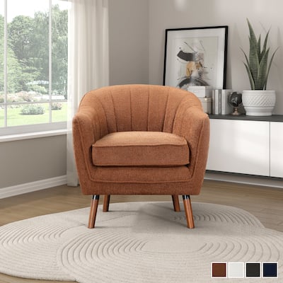 Evansville Textured Fabric Accent Chair - 30" x 31" x 30"