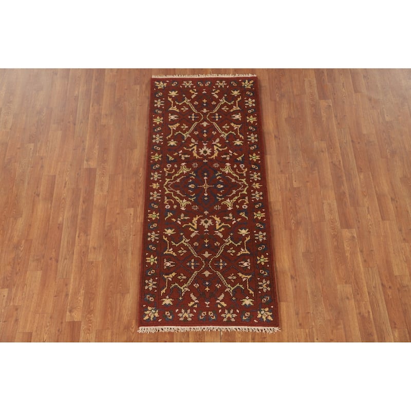 Heriz Serapi Oriental Accent Rug Wool Carpet - 2'6" x 5'10"