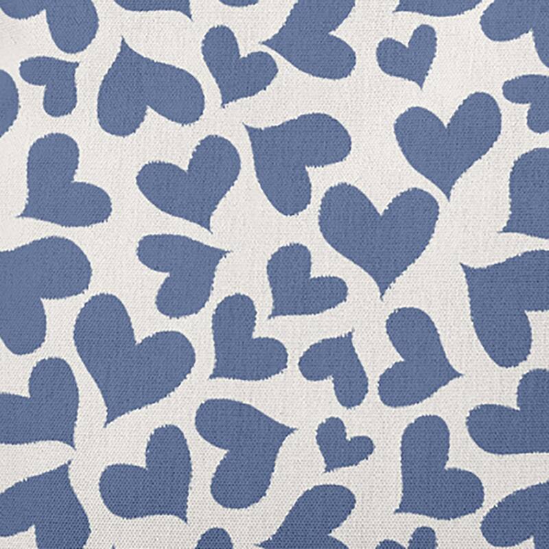 Patterned Hearts Valentine's Day Decorative Indoor/Outdoor Pillow