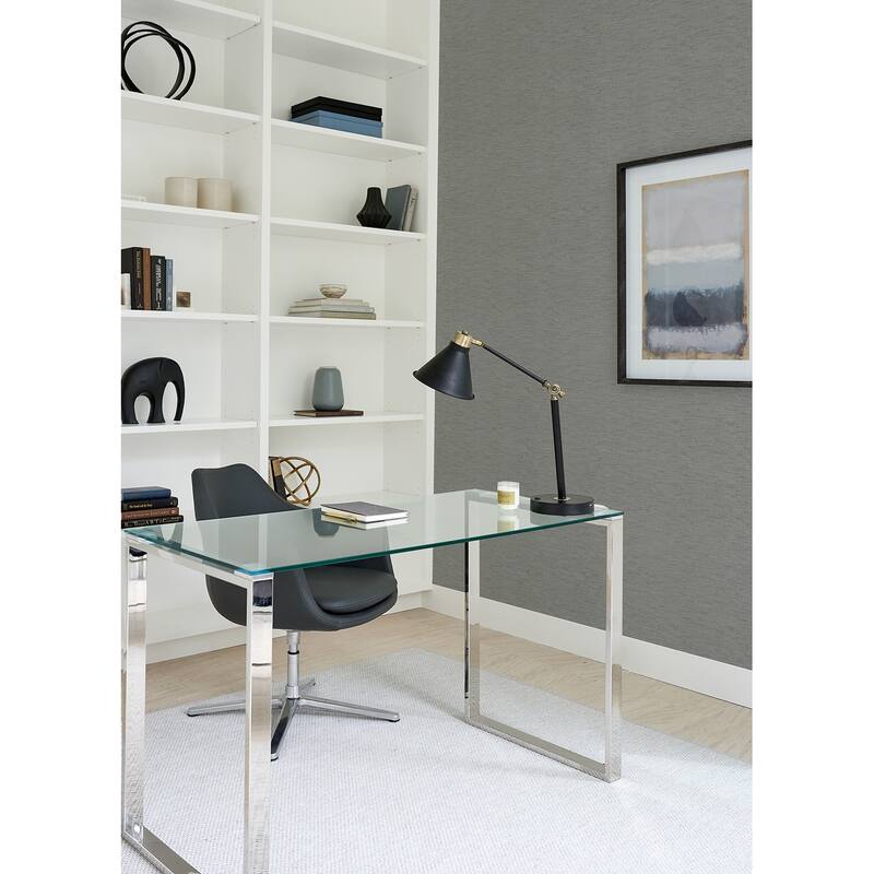 Warner Wembly Light Grey Distressed Texture Wallpaper