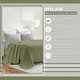 preview thumbnail 2 of 8, Superior Milan Cotton Textured Striped Lightweight Woven Blanket