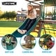 preview thumbnail 6 of 13, Lifetime Big Stuff Swing Set (Earthtone)