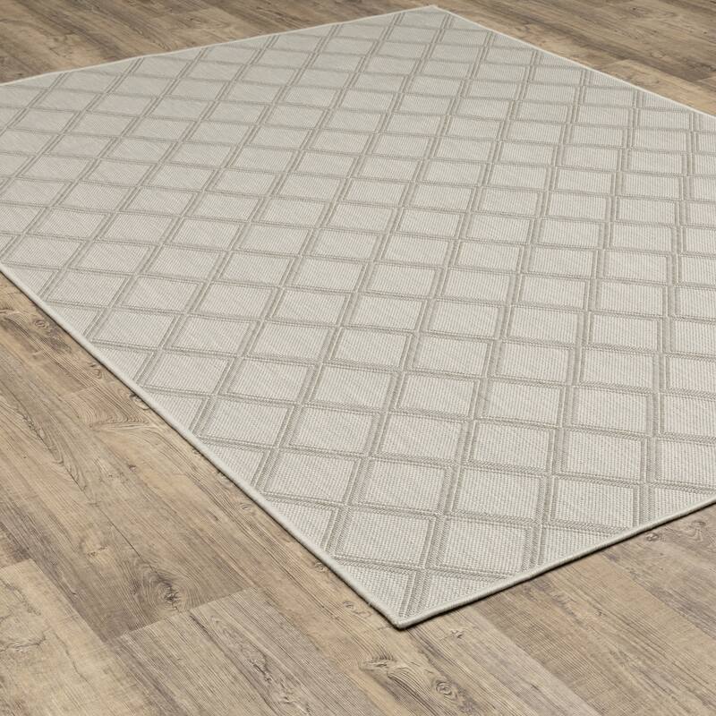 Vista Home Palmetto Diamond Trellis Indoor/ Outdoor Area Rug