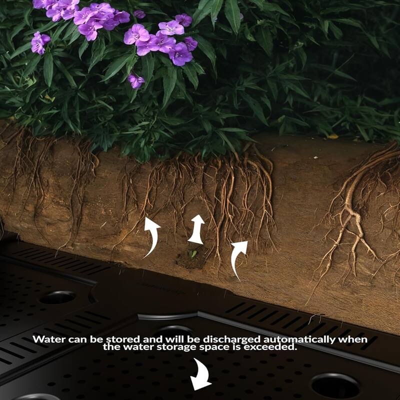 48 x16 x 63 in Modular Vertical Garden Kit 3-Pack Raised Planter Boxes with Trellis Panels