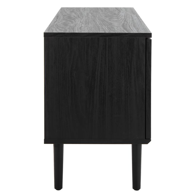 SAFAVIEH Sade Single Door 2-Shelf Media Stand - 47" W x 15" D x 24" H - 47Wx15Dx24H