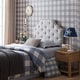 preview thumbnail 4 of 19, Silas Studded Fabric Twin-size Headboard by Christopher Knight Home Grey