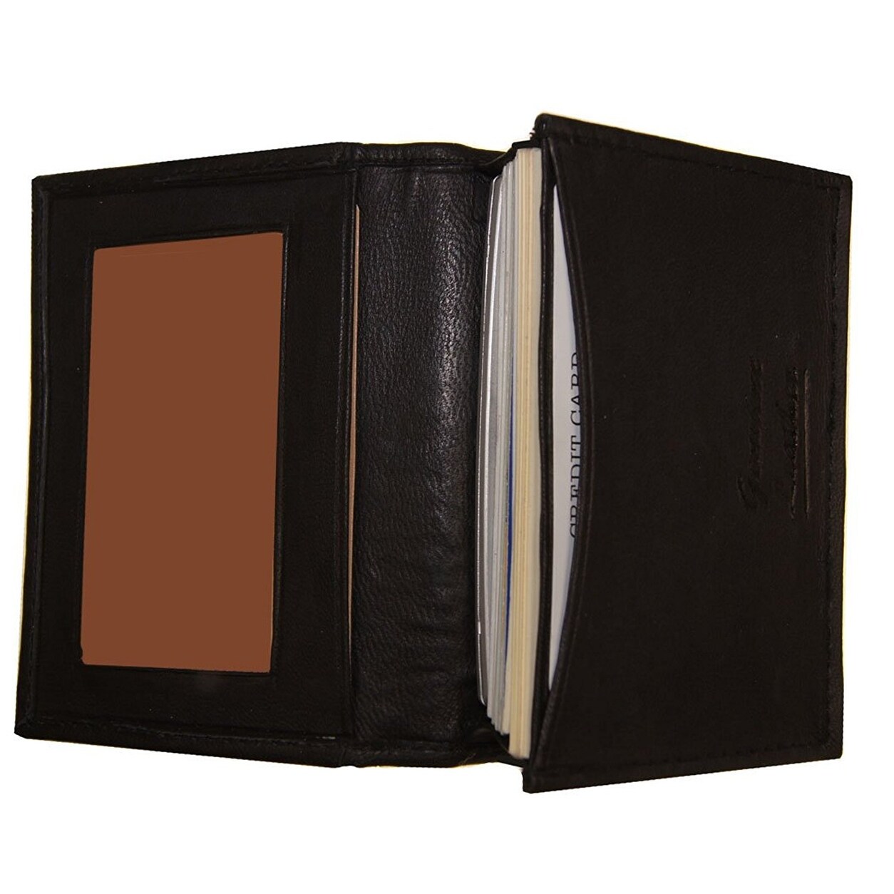 leather credit card wallet