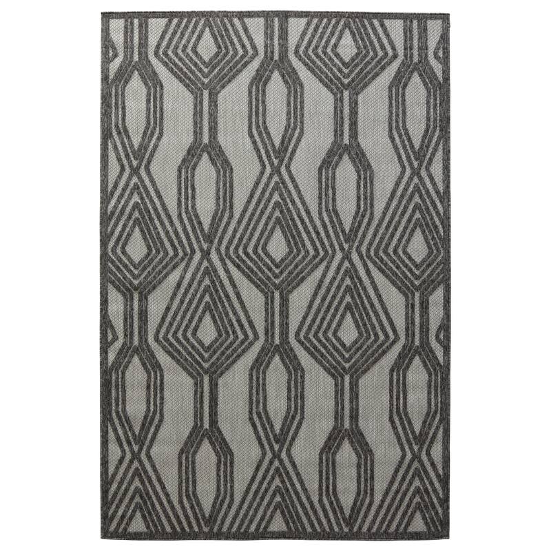 Nikki Chu Adana Indoor/ Outdoor Trellis Area Rug