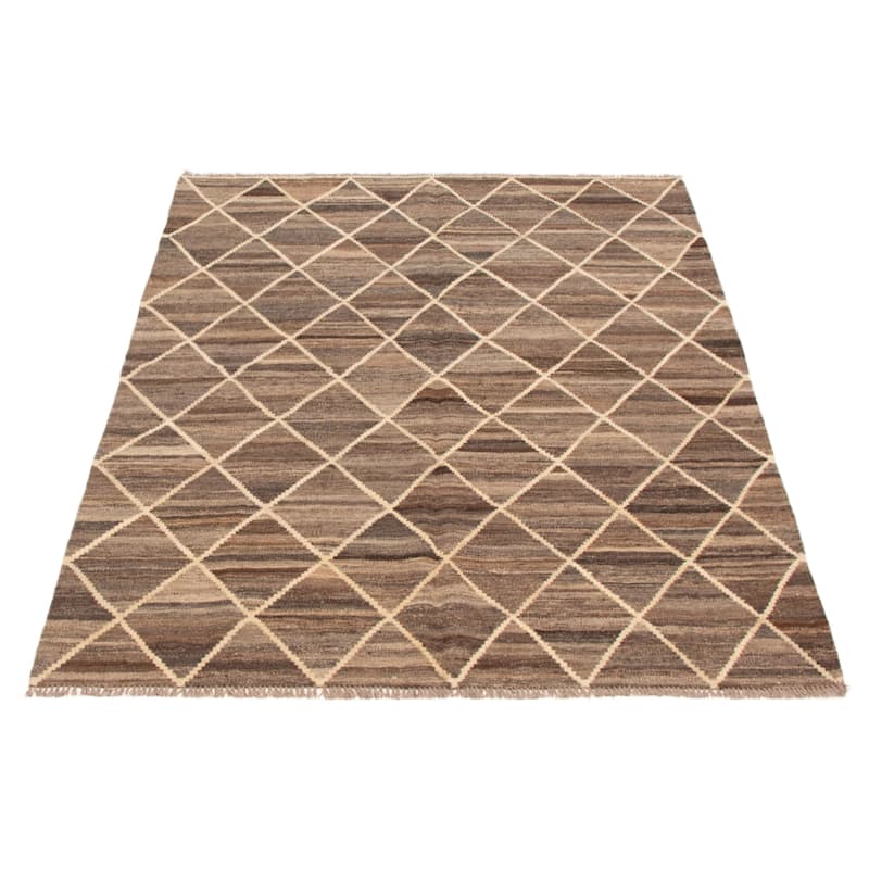 Sivas Grey Kilim 5'1" x 6'5" - 5'1 x 6'5
