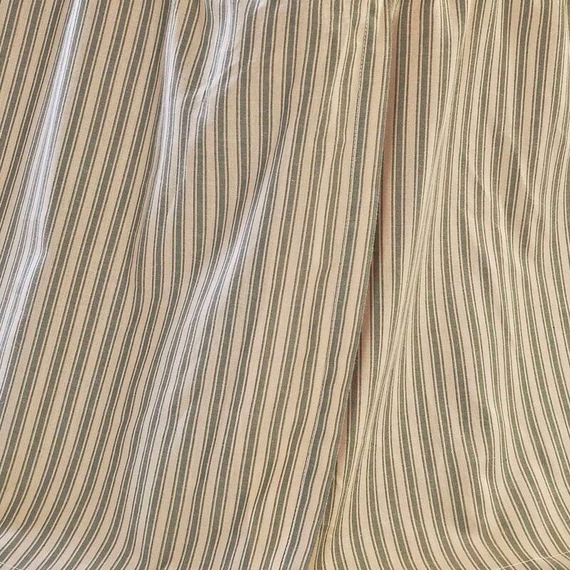Prairie Winds Ticking Stripe Bed Skirt