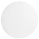 preview thumbnail 1 of 1, Dream On Me 4-inch Thick Round Crib Mattress Vinyl - White