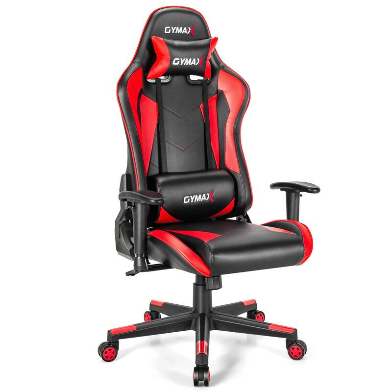 Gymax Gaming Chair Adjustable Swivel Racing Style Computer Office - See Details