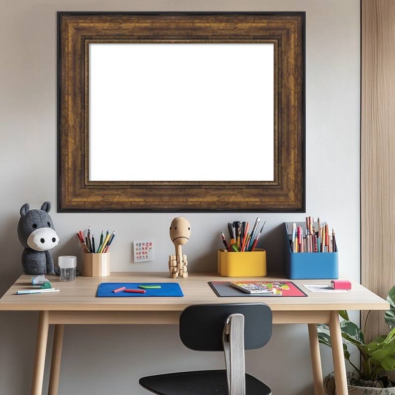 Amanti Art Ballroom Bronze Framed Dry Erase Magnetic Board