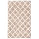 preview thumbnail 34 of 60, SAFAVIEH Dallas Shag Melahat Trellis 1.5-inch Thick Rug 3' x 5' - Beige/Ivory - Rectangle