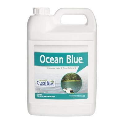 Crystal Blue Ocean Blue Lake and Pond Colorant 128 oz.