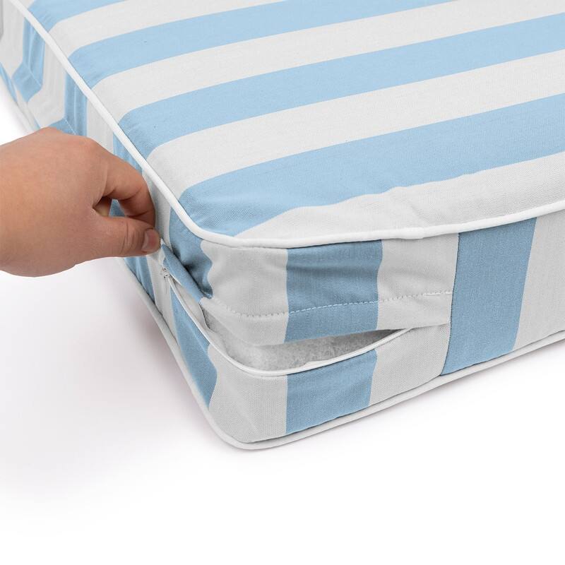 Sherry Kline Indoor/Outdoor Cabana Stripe Deep Seat Cushion (Seat & Back)
