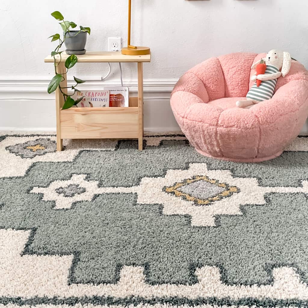 Holanda Southwestern Shag Area Rug
