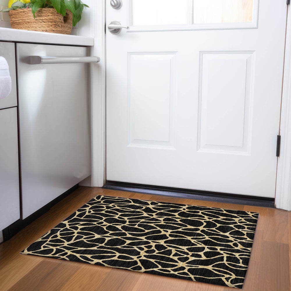 Premium Washable Super Soft Contemporary Macy Mayfield Rug