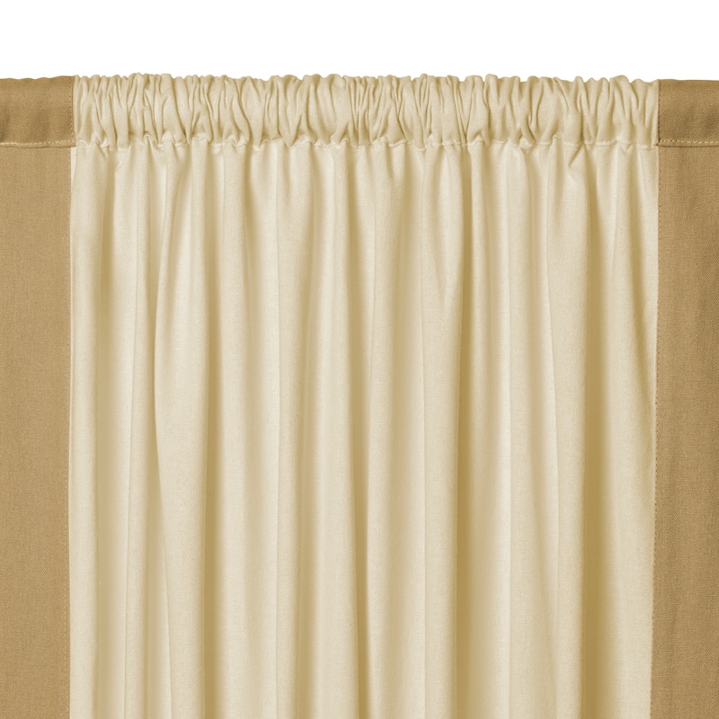 Wilton Colorblock Kitchen Window Tiers, Set of 2