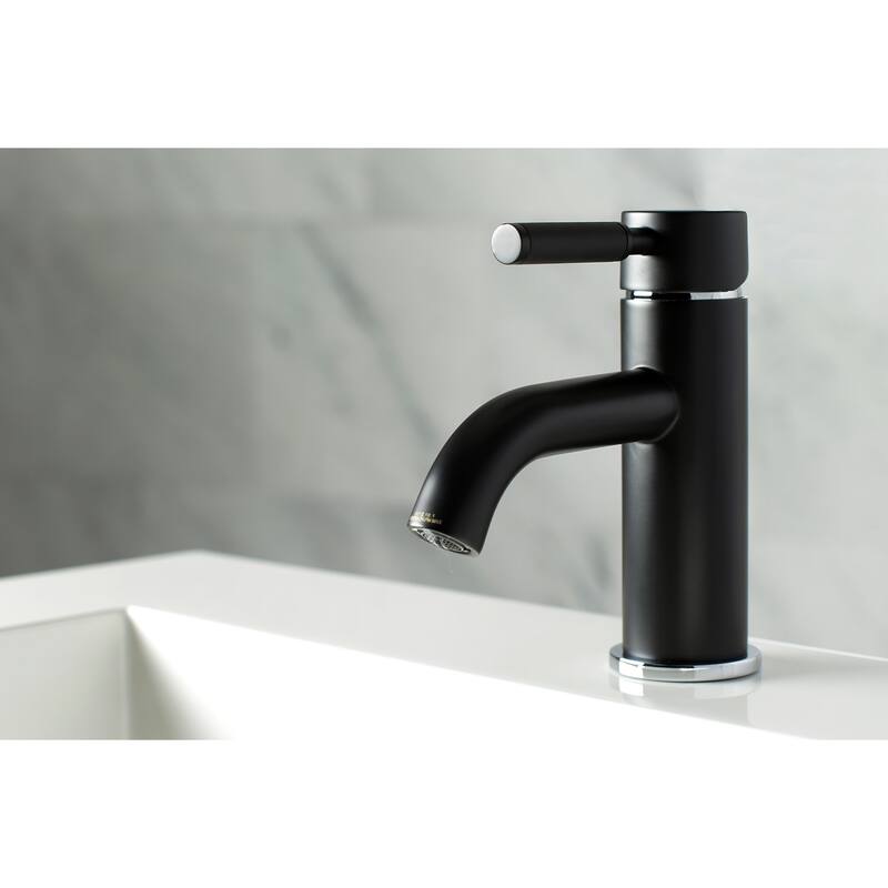 Kingston Brass Kaiser 1.2 GPM Single Hole Bathroom Faucet with Pop-Up