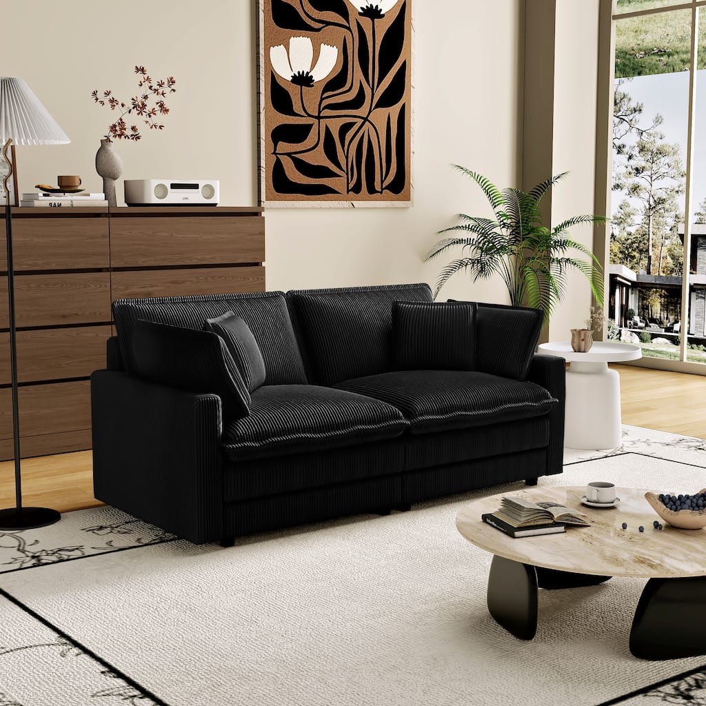 Modular Sectional Sofa,Deep Seat Couch